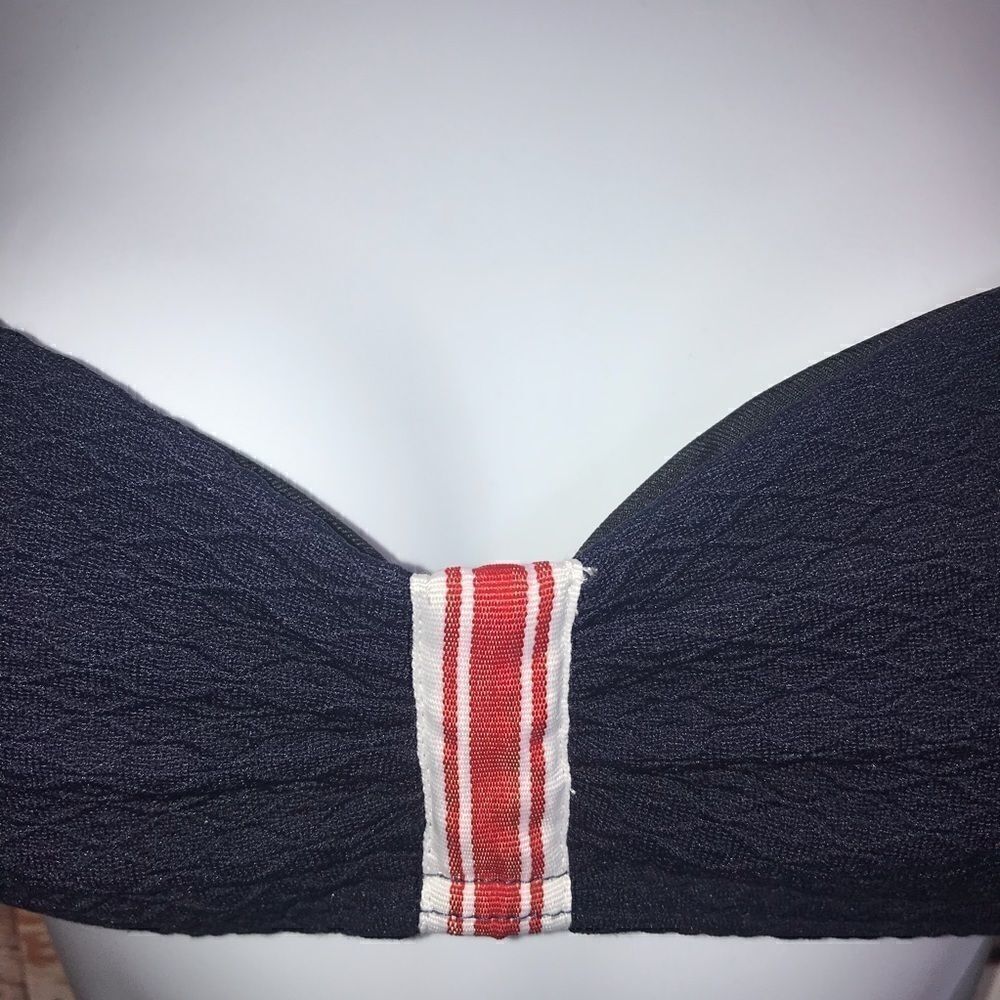 Victoria’s Secret Bandeau Black Red White - Picture 7 of 9